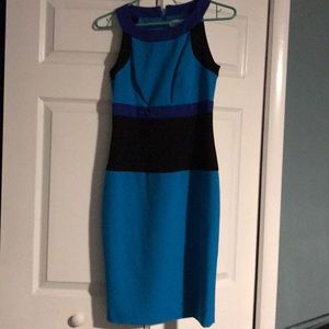 Calvin Klein Colorblock Dress